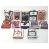 Casino, Airlines and other playing card decks