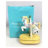 Prettique musical carousel horse. Plays Carousel