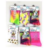 6 pair New Sock Social. Assorted