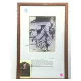 Bob feller autographed picture