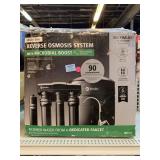 Under Sink Reverse Osmosis System in Box.