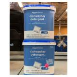 2 dishwasher detergent, 85 fresh scent pacs each.