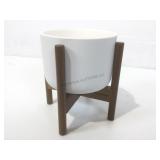 Fox-Fern Mini Plant Stand w/pot set, 3.5 in