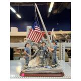 NYFD 9/11 Memorabilia Composite Figurine. Approx