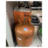 Arkema forage 404A tank. Refrigerant 16.5lbs