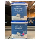 2 dishwasher detergent, 85 fresh scent pacs each.