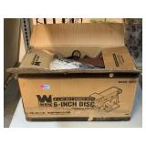 Belt Sander with 6 inch Disc in Box.