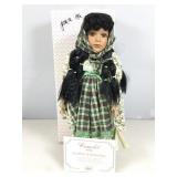 LE QVC Camelot Jamia Collector doll. 18in