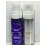 Sealed DiMyoor and LCore Paris Facial cleansing
