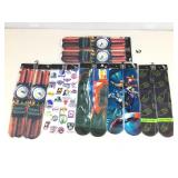 6 pair New ODD SOX SOCKS. Assorted design