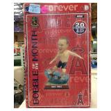 LE Mike Trout Bobble of the month figure in box.