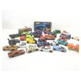 Die cast cars. Assorted. Most hot wheels.