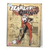 Harley Quinn metal sign 16x12
