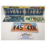 Metal vehicle plates and more