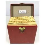 Amfile platter pak record case with contents