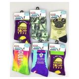 6 pair New Sock Social. Assorted