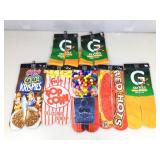 6 pair New ODD SOX SOCKS. Assorted design