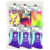 6 pair New Sock Social. Assorted