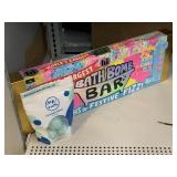 Bath Bomb Bar in box and me bath balls cucumber