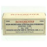 1,000 Small Pistol Primers - Winchester No. 108