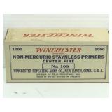 1,000 Small Pistol Primers - Winchester No. 108
