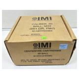 80 Rounds 50 BMG Ammo - IMI 661gr FMJ
