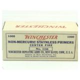1,000 Small Pistol Primers - Winchester No. 108