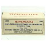 1,000 Small Pistol Primers - Winchester No. 108