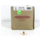 1,000 9mm Bullets for Reloading 147gr FMJ