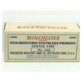 1,000 Small Pistol Primers - Winchester No. 108