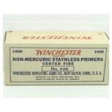 1,000 Small Pistol Primers - Winchester No. 108