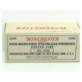1,000 Small Pistol Primers - Winchester No. 108