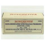1,000 Small Pistol Primers - Winchester No. 108