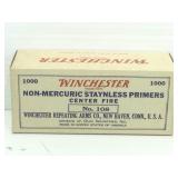 1,000 Small Pistol Primers - Winchester No. 108