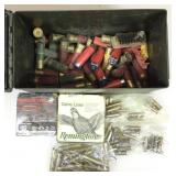 Assorted Ammo in Metal Ammo can