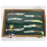 7pcs NA Hunting Club Comm. Knife Set in