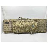 Tactical Double Rifle Soft Case with Pouches