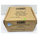 80 Rounds 50 BMG Ammo - IMI 661gr FMJ