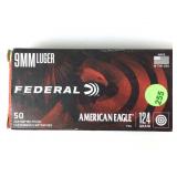 50 Rounds 9mm Ammo