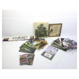 Travel post cards and more. Assorted