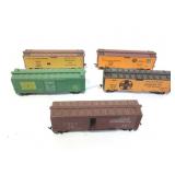 Athens HO scale train cars. Assorted