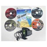 PC DVD games for windows Flight Simulator, PS2