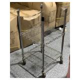 Small Rolling Metal Rack
