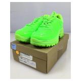 Neon sneaker shoes size 7
