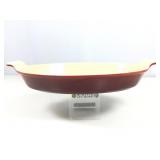 LeCreuset casserole dish. Made in France  Red 32