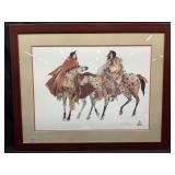 Carol Grigg ï¿½The Meetingï¿½ Framed Print 31.5x39.5