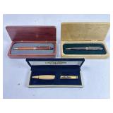 3 Pen sets in cases, Sunset Station, Stratosphere