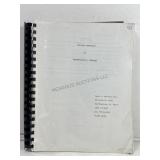 David Ichelson manuscript Dog Face Chronicles