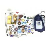 Pins and more. Assorted