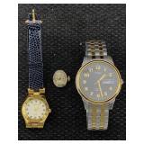 Timex, Adolfo Quartz Watch & Hamilton Watch Head,